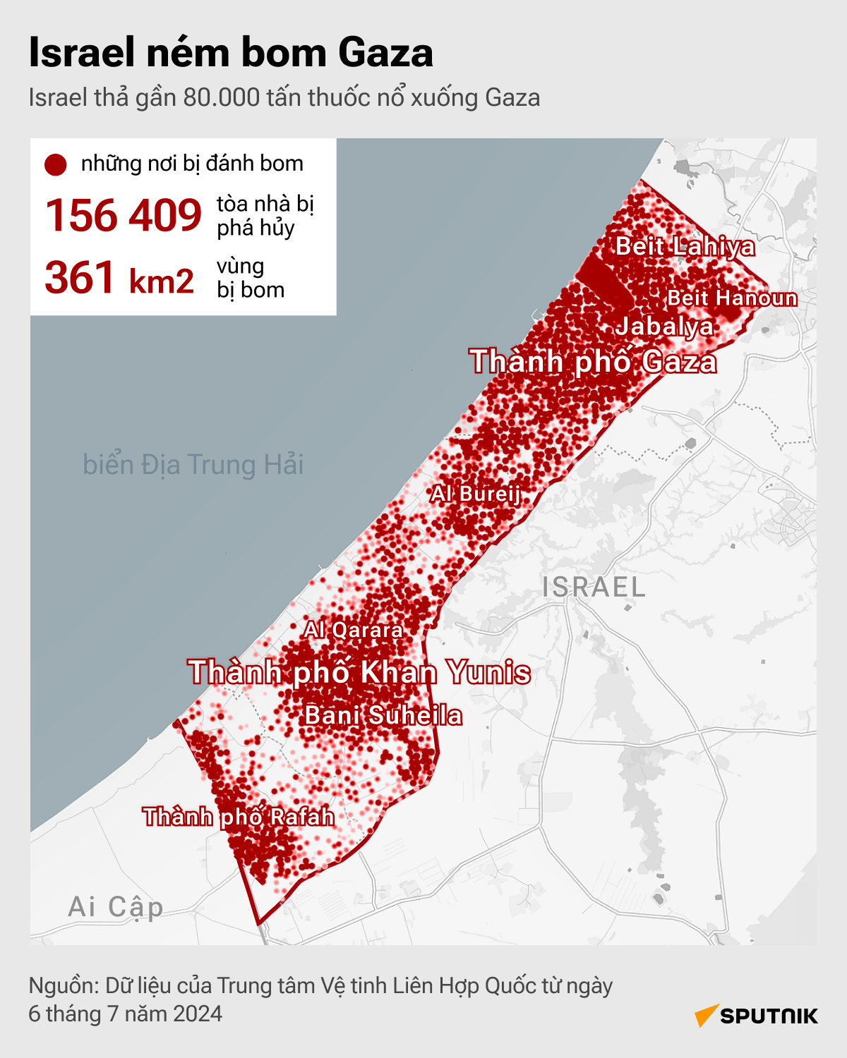 Israel ném bom Gaza - Sputnik Việt Nam