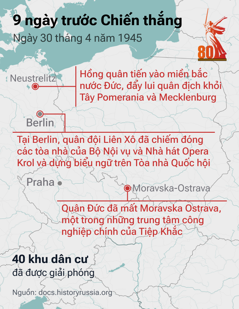 9 ngày trước Chiến thắng: Con Đường tiến của QĐ Liên Xô trong những tháng cuối cùng của cuộc chiến - Sputnik Việt Nam