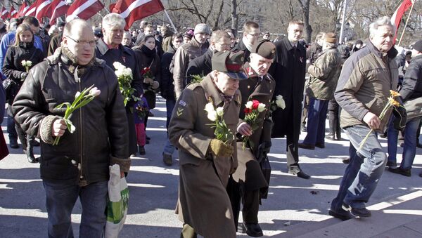 Cựu binh lê-dương SS Latvia và những phần tử ủng hộ - Sputnik Việt Nam