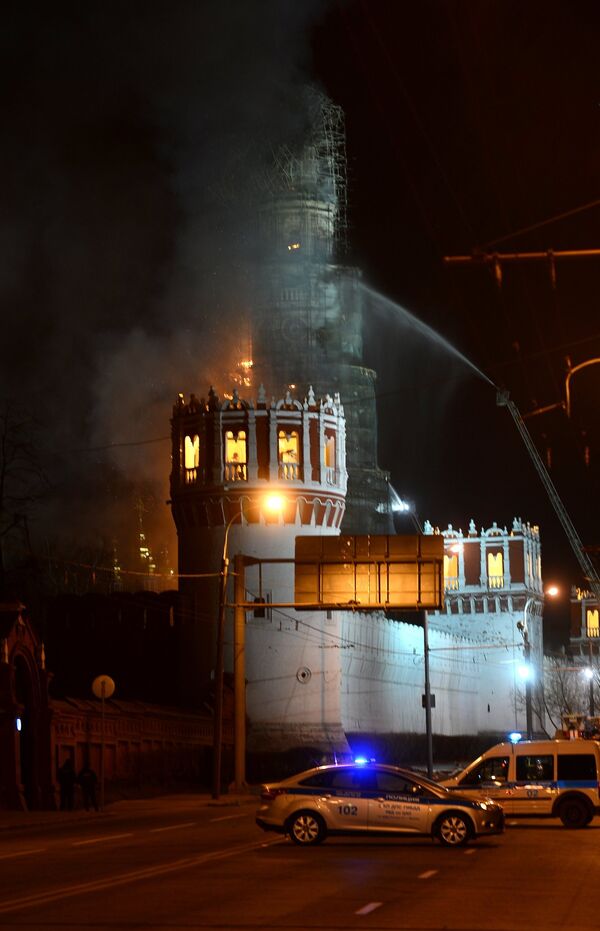 Hỏa hoạn trong Tu viện Novodevichy - Sputnik Việt Nam
