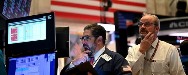 Thương nhân. Sàn giao dịch chứng khoán New York - Sputnik Việt Nam