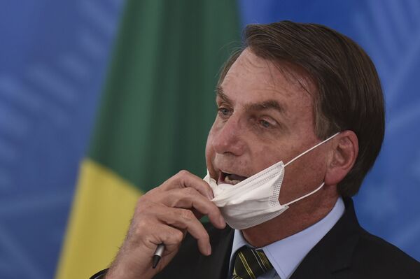 Covid-19 ở Brazil. Bolsonaro thay đổi lập trường về đại dịch sau khi ông dương tính với virus сorona? - Sputnik Việt Nam