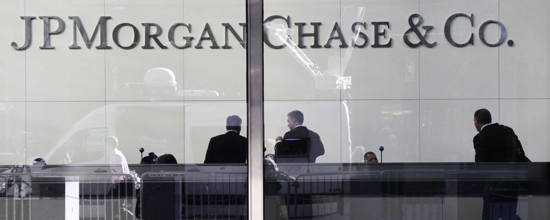 Trụ sở ngân hàng JP Morgan Chase tại New York - Sputnik Việt Nam, 1920, 14.06.2022