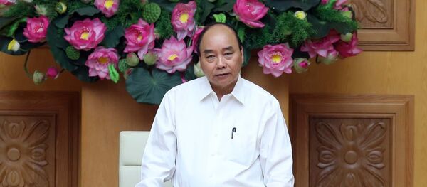 Thủ tướng Nguyễn Xuân Phúc, Chủ tịch Hội đồng – Thi đua khen thưởng Trung ương phát biểu. - Sputnik Việt Nam