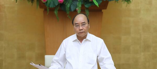Thủ tướng Nguyễn Xuân Phúc phát biểu. Thủ tướng Nguyễn Xuân Phúc phát biểu. - Sputnik Việt Nam