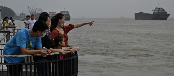 Trận lũ trên sông Dương Tử Trận lũ trên sông Dương Tử - Sputnik Việt Nam