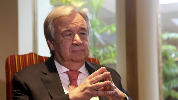 Tổng thư ký LHQ, ông Antonio Guterres - Sputnik Việt Nam