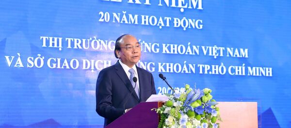 Thủ tướng Nguyễn Xuân Phúc phát biểu tại buổi lễ. - Sputnik Việt Nam