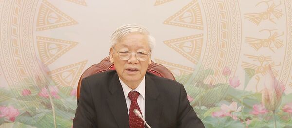 Tổng Bí thư, Chủ tịch nước Nguyễn Phú Trọng điện đàm trực tiếp với Chủ tịch Đảng Nhân dân Campuchia, Thủ tướng Chính phủ Campuchia Hun Sen. Tổng Bí thư, Chủ tịch nước Nguyễn Phú Trọng điện đàm trực tiếp với Chủ tịch Đảng Nhân dân Campuchia, Thủ tướng Chính phủ Campuchia Hun Sen. - Sputnik Việt Nam