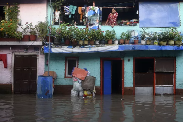 Hậu quả lũ lụt ở Kathmandu, Nepal Hậu quả lũ lụt ở Kathmandu, Nepal - Sputnik Việt Nam