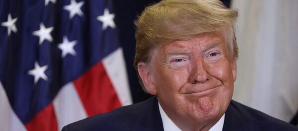 Tổng thống Hoa Kỳ Donald Trump tại một cuộc họp song phương tại Đại hội đồng Liên Hợp Quốc thường niên ở New York - Sputnik Việt Nam