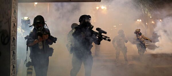 Cuộc biểu tình ở Portland - Sputnik Việt Nam