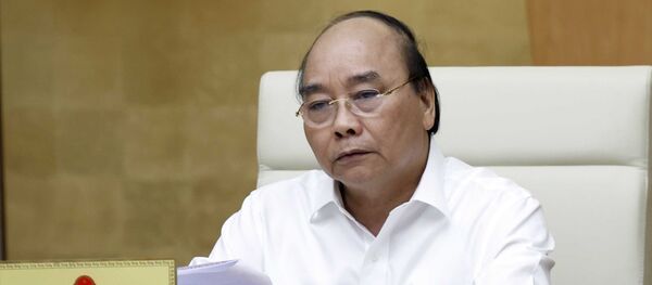 Thủ tướng Nguyễn Xuân Phúc phát biểu. Thủ tướng Nguyễn Xuân Phúc phát biểu. - Sputnik Việt Nam