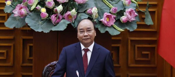 Thủ tướng Nguyễn Xuân Phúc phát biểu tại buổi tiếp đoàn doanh nghiệp Hàn Quốc tại Việt Nam. - Sputnik Việt Nam