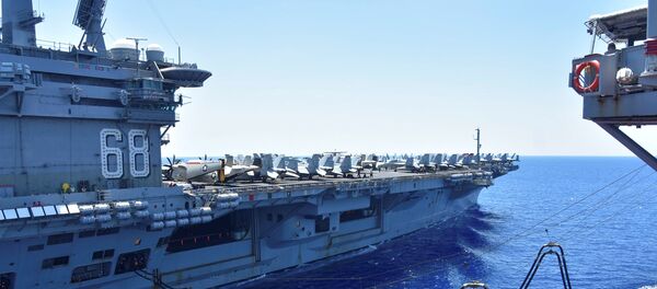 Cuộc tập trận của quân đội Hoa Kỳ ở Biển Đông. - Sputnik Việt Nam