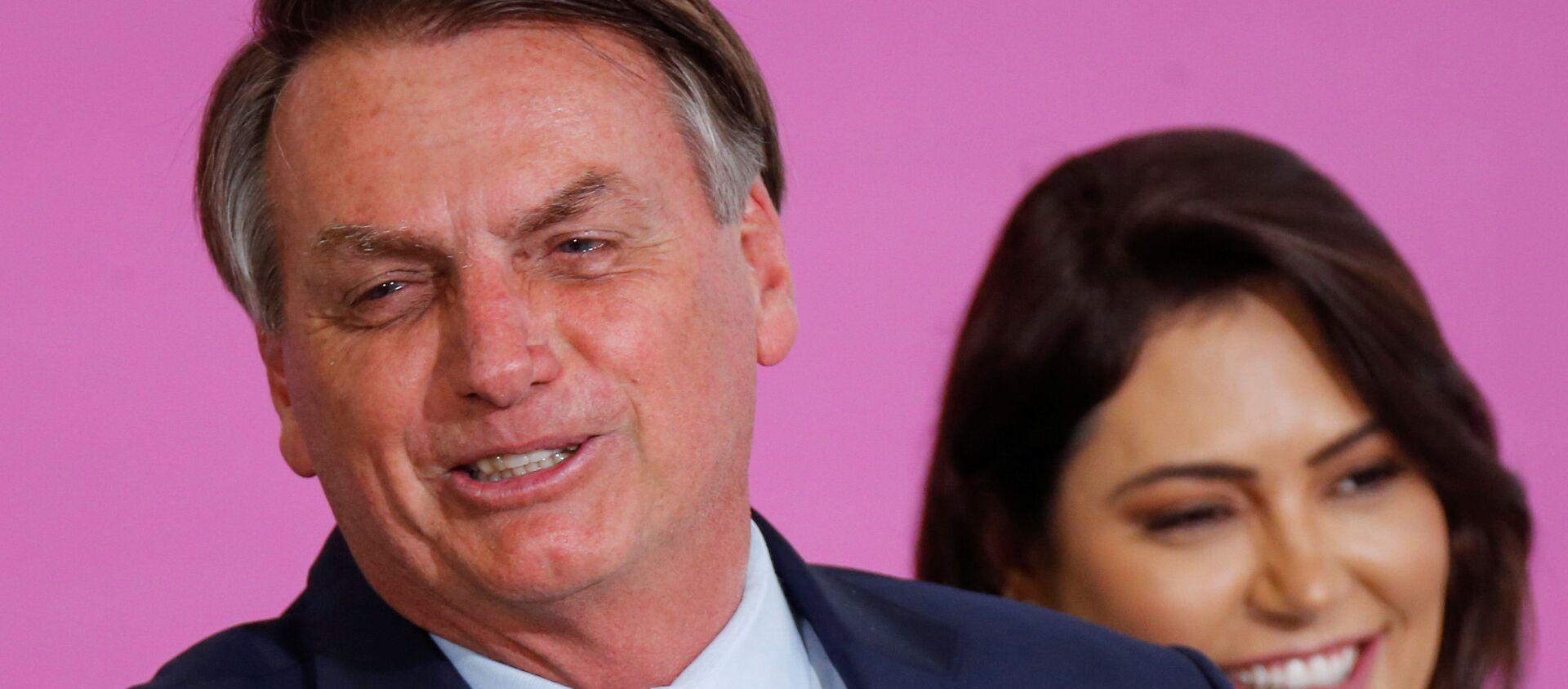 Tổng thống Brazil Jair Bolsonaro và Michelle Bolsonaro - Sputnik Việt Nam, 1920, 31.07.2020