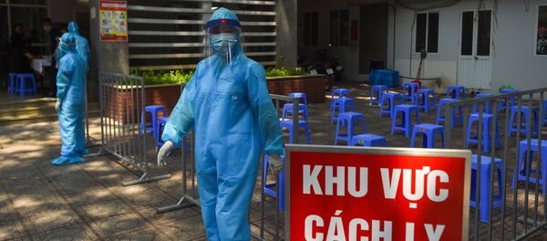 Trung tâm xét nghiệm nhanh chóng về coronavirus tại Hà Nội, Việt Nam - Sputnik Việt Nam