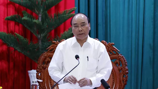 Thủ tướng Nguyễn Xuân Phúc phát biểu - Sputnik Việt Nam