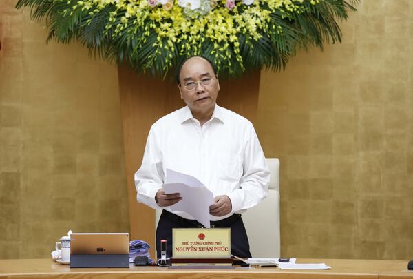 Thủ tướng: Việt Nam độc lập, tự cường, không bị động, lúng túng, ngay cả với Covid-19 - Sputnik Việt Nam