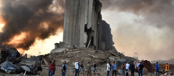 Vụ nổ mạnh ở Beirut - Sputnik Việt Nam