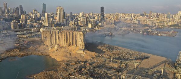 Cảng Beirut sau vụ nổ - Sputnik Việt Nam