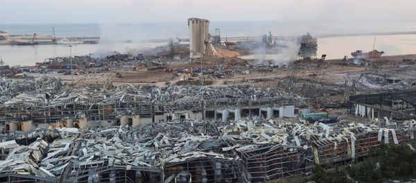 Cảng Beirut sau vụ nổ Cảng Beirut sau vụ nổ - Sputnik Việt Nam