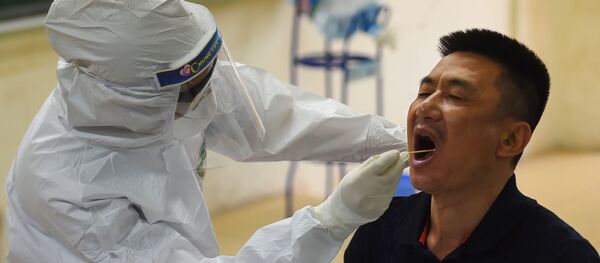 Xét nghiệm coronavirus ở Hà Nội. - Sputnik Việt Nam