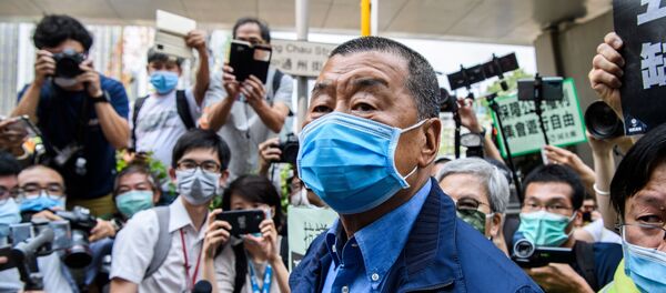 Jimmy Lai - ông trùm ngành truyền thông thuộc phe đối lập ở Hồng Kông - Sputnik Việt Nam