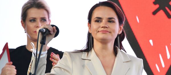 Ứng cử viên tổng thống Belarus Svetlana Tihanovskaya Ứng cử viên tổng thống Belarus Svetlana Tihanovskaya - Sputnik Việt Nam