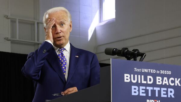 Ứng cử viên tổng thống Mỹ Joe Biden - Sputnik Việt Nam