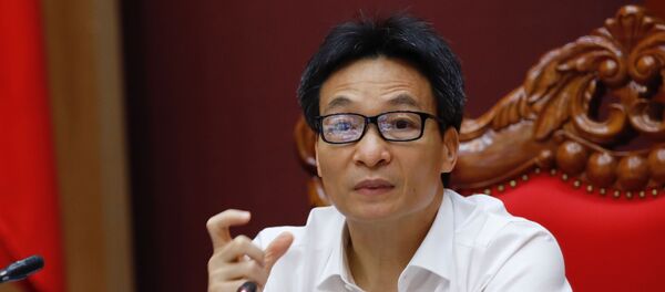 Phó Thủ tướng Vũ Đức Đam, Trưởng Ban Chỉ đạo Quốc gia phòng, chống dịch bệnh COVID-19 phát biểu chỉ đạo. - Sputnik Việt Nam