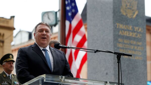 Ngoại trưởng Mỹ Mike Pompeo tại Cộng hòa Séc - Sputnik Việt Nam