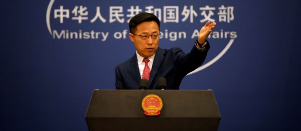Người phát ngôn Bộ Ngoại giao Trung Quốc Zhao Lijian - Sputnik Việt Nam