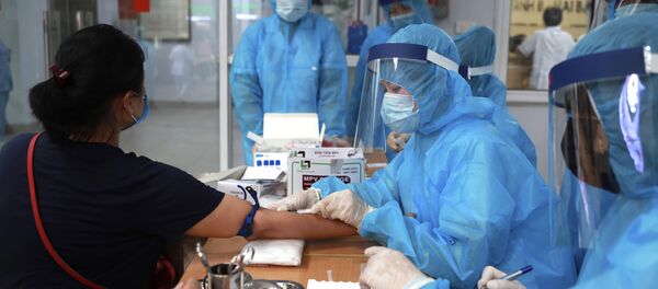 Tiến hành xét nghiệm coronavirus ở Hà Nội Tiến hành xét nghiệm coronavirus ở Hà Nội - Sputnik Việt Nam