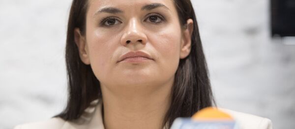 Svetlana Tikhanovskaya, ứng cử viên cho chức tổng thống Belarus - Sputnik Việt Nam