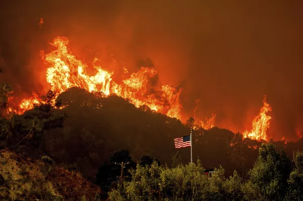 Cháy rừng ở California Cháy rừng ở California - Sputnik Việt Nam