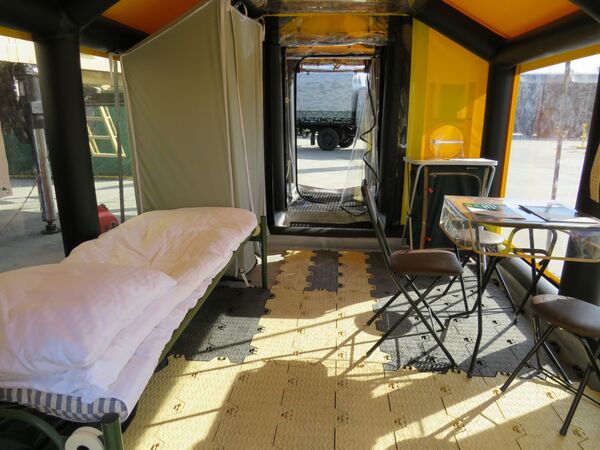 Nga trình làng khoang cách ly độc đáo dành cho bệnh nhân mắc bệnh nhiễm trùng nguy hiểm Nga trình làng khoang cách ly độc đáo dành cho bệnh nhân mắc bệnh nhiễm trùng nguy hiểm - Sputnik Việt Nam