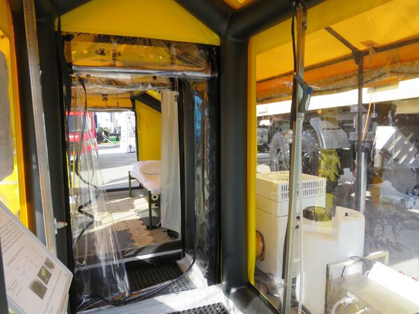 Nga trình làng khoang cách ly độc đáo dành cho bệnh nhân mắc bệnh nhiễm trùng nguy hiểm Nga trình làng khoang cách ly độc đáo dành cho bệnh nhân mắc bệnh nhiễm trùng nguy hiểm - Sputnik Việt Nam