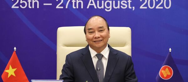 Thủ tướng Nguyễn Xuân Phúc, Chủ tịch ASEAN 2020 phát biểu. - Sputnik Việt Nam