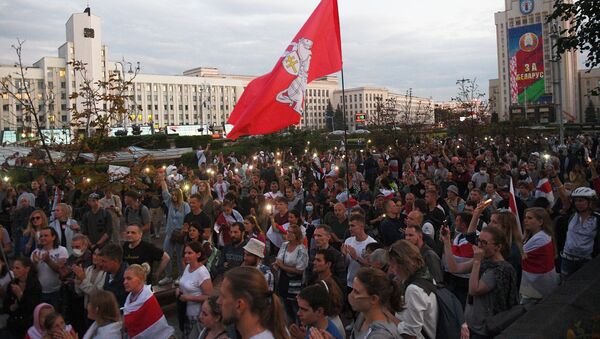 Biểu tình ở Minsk - Sputnik Việt Nam