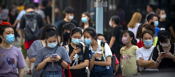 Những người đeo mặt nạ ở Bắc Kinh - Sputnik Việt Nam