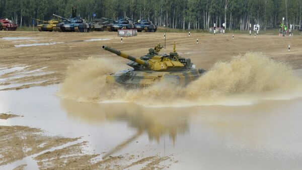 Đội tuyển Việt Nam tại Tank Biathlon-2020. - Sputnik Việt Nam