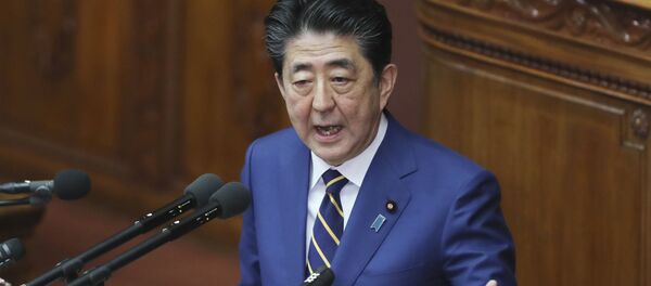 Thủ tướng Nhật Bản Shinzo Abe. - Sputnik Việt Nam