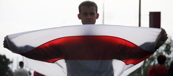 Người tham gia cuộc biểu tình của phe đối lập ở Minsk - Sputnik Việt Nam
