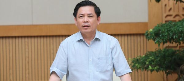 Bộ trưởng Bộ Giao thông vận tải Nguyễn Văn Thể, Phó Chủ tịch thường trực Ủy ban An ninh hàng không dân dụng Quốc gia phát biểu Bộ trưởng Bộ Giao thông vận tải Nguyễn Văn Thể, Phó Chủ tịch thường trực Ủy ban An ninh hàng không dân dụng Quốc gia phát biểu - Sputnik Việt Nam