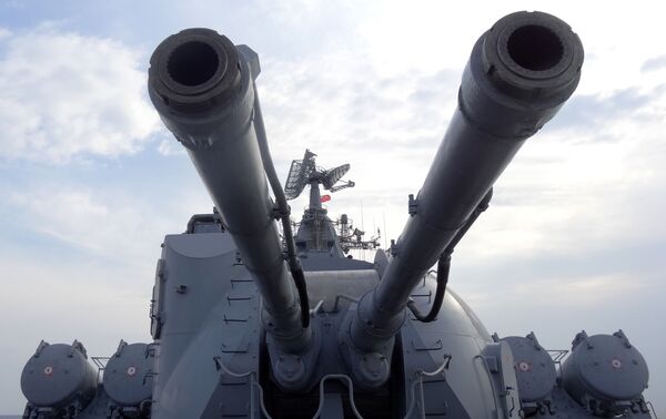 Chuyên gia quân sự: Khả năng vũ khí chính của tàu tuần dương Moskva rất ấn tượng - Sputnik Việt Nam