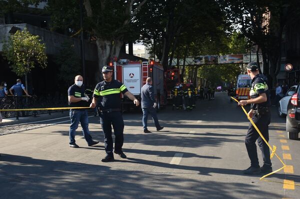 Một vụ nổ xẩy ra ở trung tâm Tbilisi - Sputnik Việt Nam