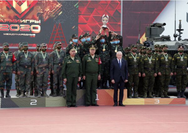 Việt Nam vô địch trong Hạng 2 giải Tank Biathlon 2020 - Sputnik Việt Nam