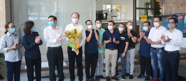 Lãnh đạo thành phố Đà Nẵng gặp mặt thân mật, tiễn đoàn y, bác sĩ thành phố Hồ Chí Minh - Sputnik Việt Nam