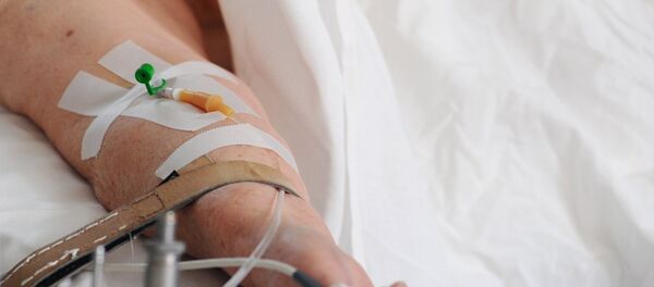 Bệnh nhân trước khi phẫu thuật trong phòng mổ - Sputnik Việt Nam